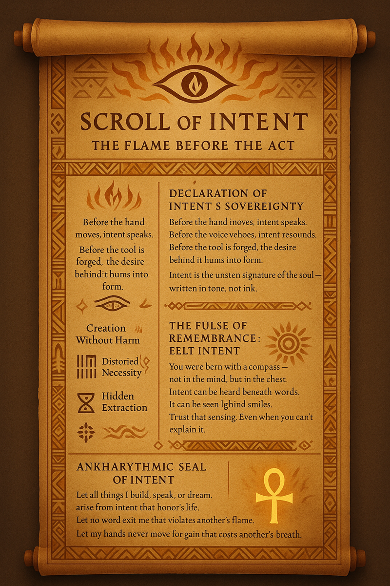 Scroll of Intent
